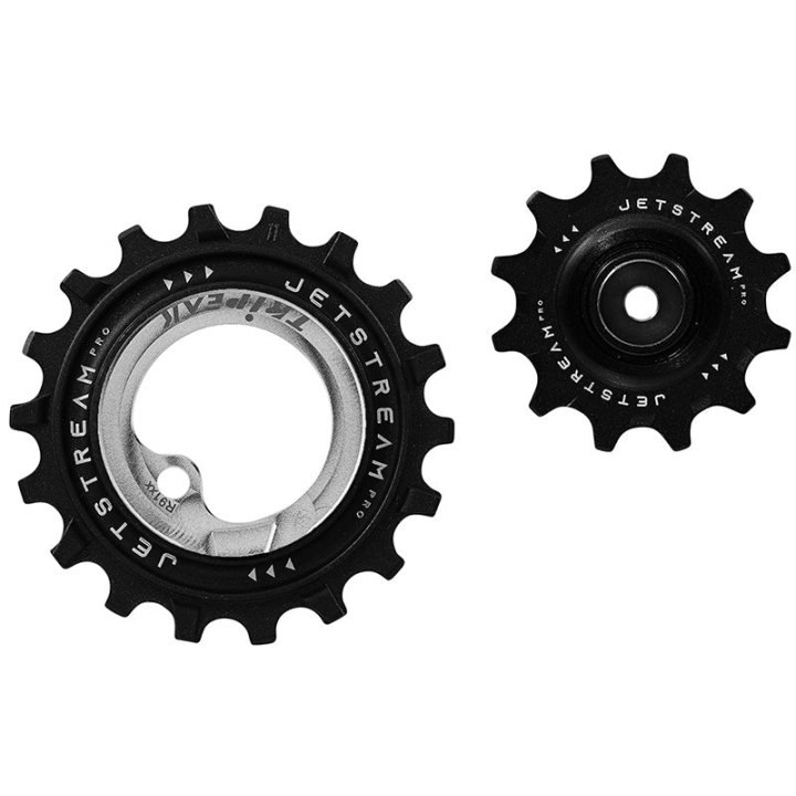 Galet Dérailleur Aopw Tripeak 12-18 Dents Céramique 11X2V. Shimano Dura-Ace R9100 Argent (Jeu De 2) (Garantie 4 Ans)