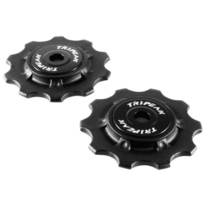 Galet Dérailleur Route Tripeak 10-10 Dents 11-10V. Campagnolo Noir (Blister De 2)