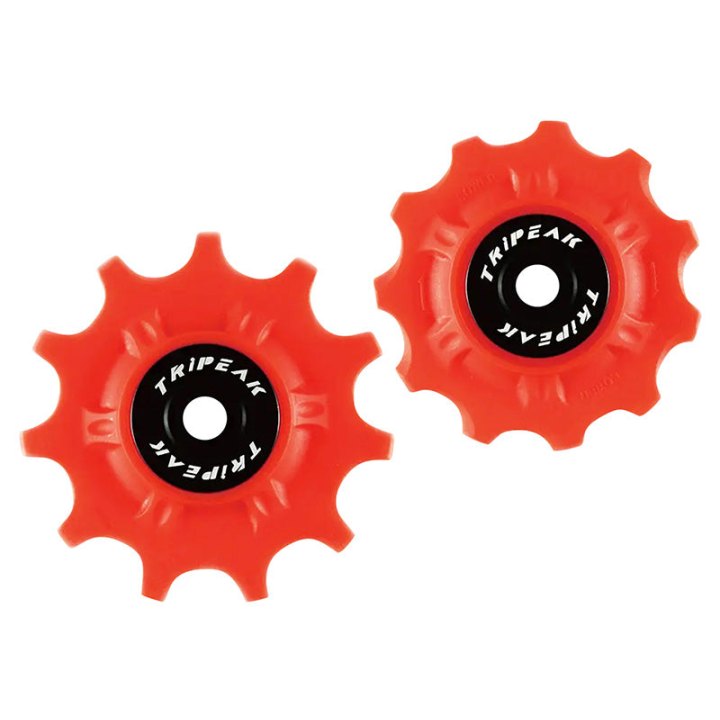 Galet Dérailleur VTT Tripeak 11-11 Dents Céramique 11-10V. Shimano-Sram Rouge (Blister De 2)