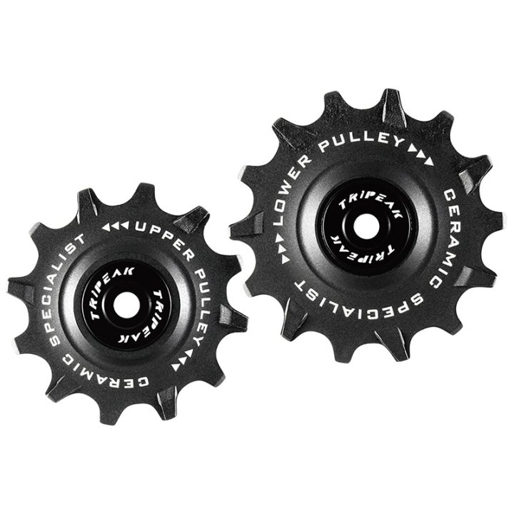 Galet Dérailleur VTT Tripeak 12-14 Dents Céramique 12-11V. Sram Eagle - Eagle Axs Noir (Blister De 2)