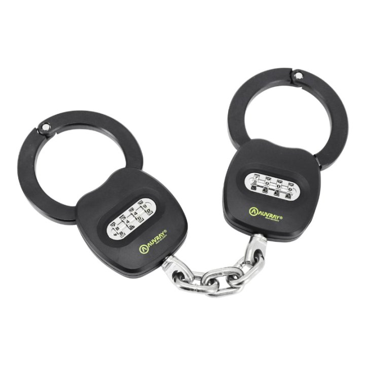 Antivol Vélo - Trottinette A Menotte Auvray A Combinaison - Code L48,3 cm Noir