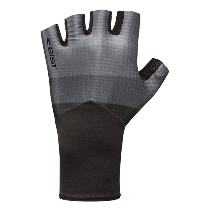 Gants Vélo Court Gist Speed Noir-Gris M (Paire Sur Carte) Sans Velcro