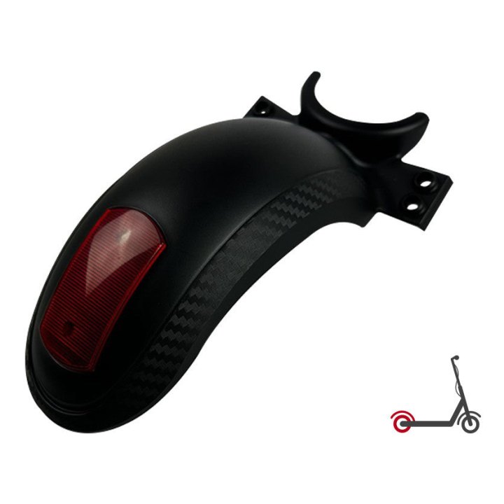 Garde boue arriere avec catadioptre Vsett 8 Z8 Pro
