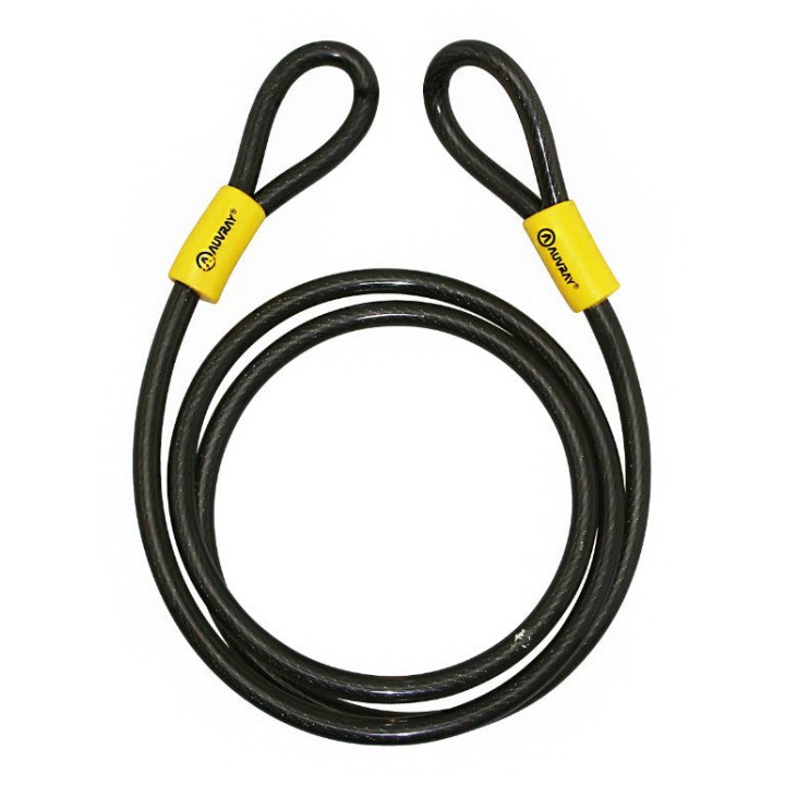 Antivol Vélo Câble A Boucle Auvray Steelcable Diam 12 mm L 1.80M