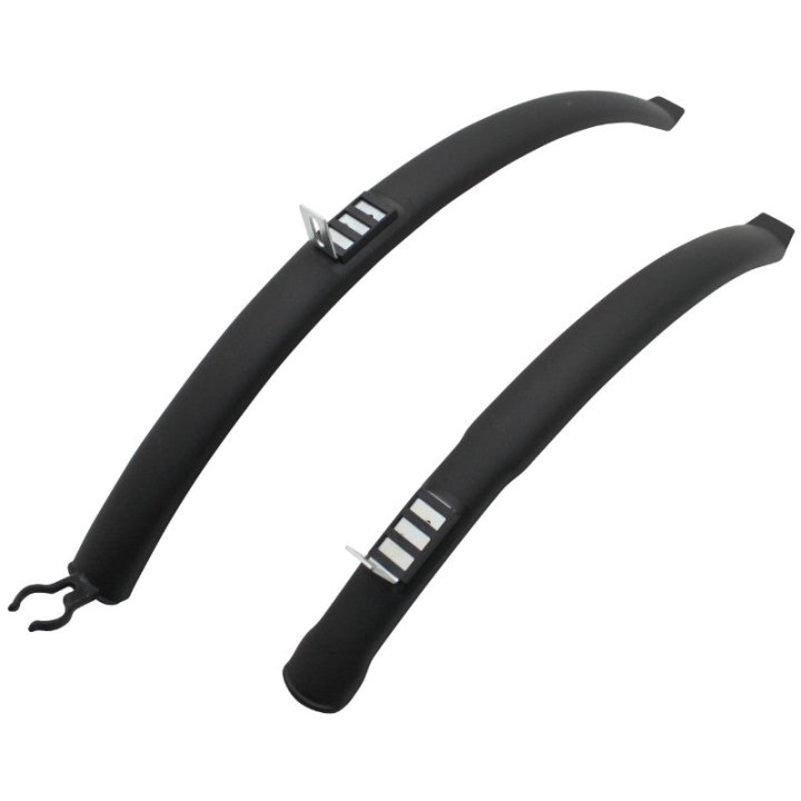 Garde Boue City-VTC Rapide 28'' Polisport Florida Noir Pour V-Brake (Paire)