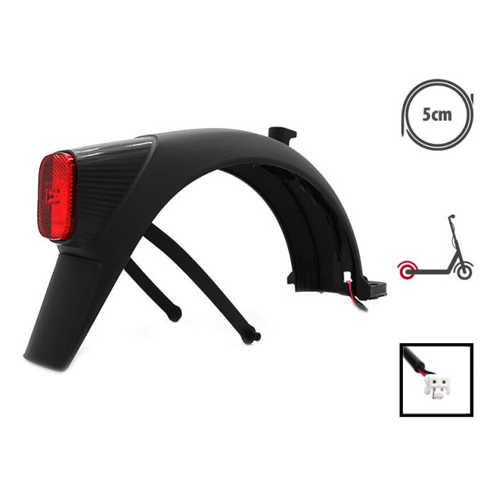 Garde boue arriere complet Ninebot Segway E2 Pro