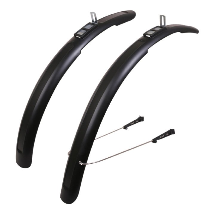 Garde Boue City-VTT Rapide Zefal Trail 65 mm Noir (Paire) Pour Pneu 650B-700C-26"-27.5"-29" Section Maximum 2.4"