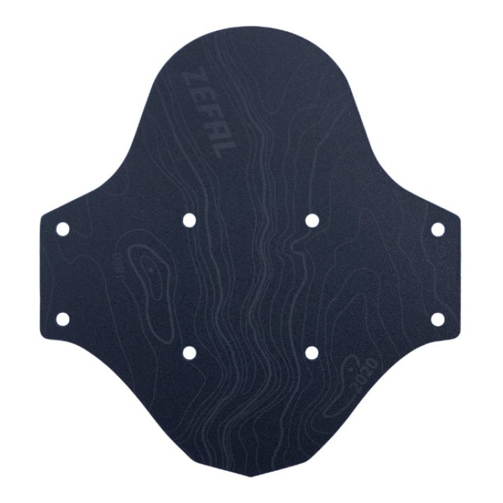 Garde Boue Gravel Avant 700X35-45 Zefal Shield Lite Front Noir Fixation Sur Fourche Par Colliers