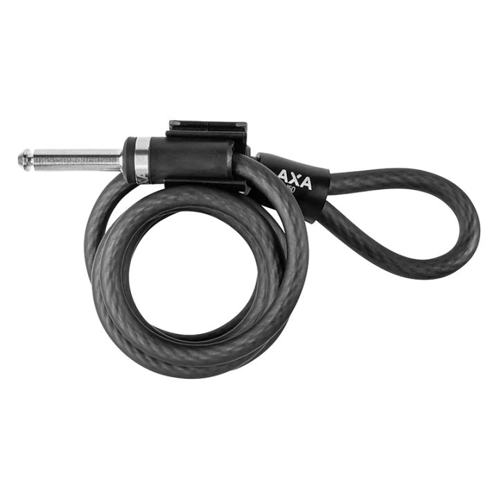 Antivol Vélo Câble A Boucle Axa Upi Pour Fer A Cheval Plug Câble Diam 10 mm L 1.50M (Profondeur Plug 10 mm Diam 10 mm) Compatible Solid Plus, Defender, Victory, Blocl XXL, Imenso Large-X Large