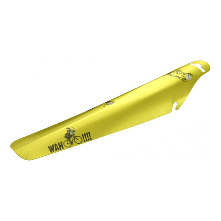 Garde Boue Route-VTT Clipsable AR Velox Colori Jaune Tour De France - Yahoo-Wahoo - Clipsable Sous La Selle (Vendu A L Unite)