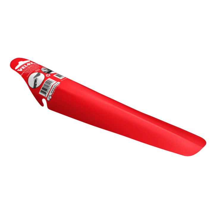 Garde Boue Route-VTT Clipsable AR Velox Colori Rouge Clipsable Sous La Selle (Vendu A L Unite)