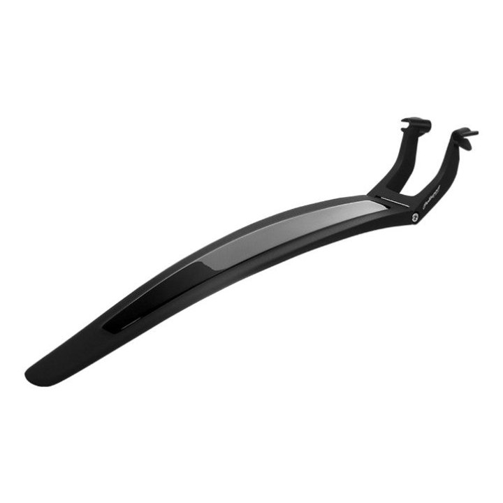 Garde Boue VTT AR 16'' À 29" Polisport S-Mud Noir (Sur Rail De Selle) Longueur 350 mm