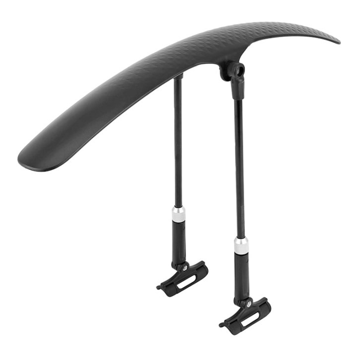 Garde Boue Gravel - VTT AR 29" Fixation Reglables Sur Base Par Sangles Velcro Ajustables Noir (Pour Pneu Jusqu'A 700 X 42)