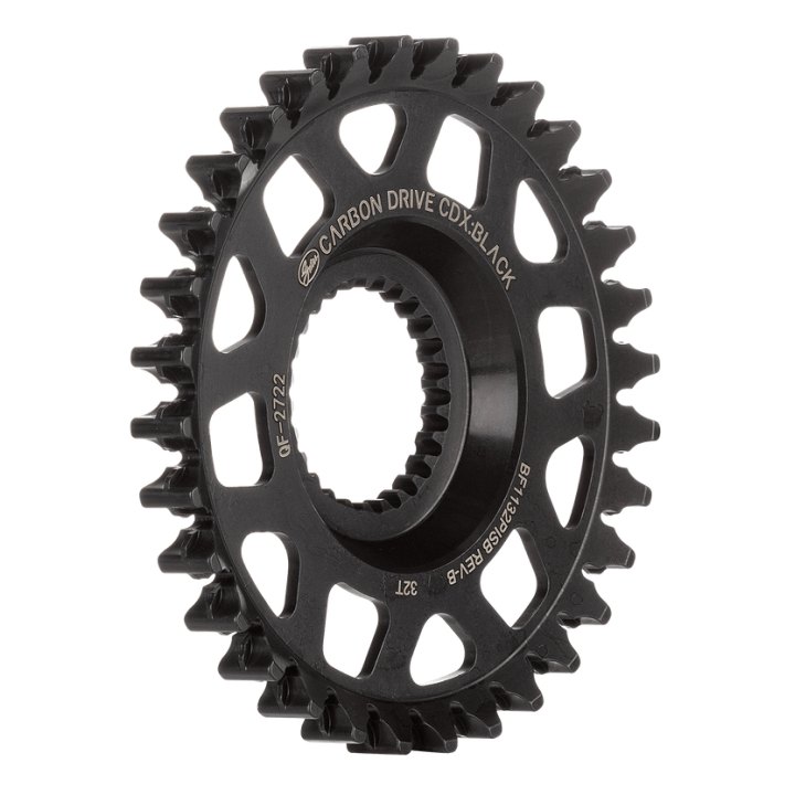 Gates CDX Fin Line pignon 32 dents Pinion noir
