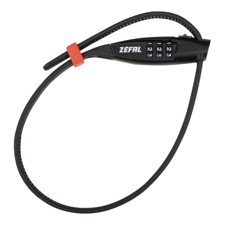 Antivol Vélo Câble Zefal K-Traz Zip3 Type Collier De Serrage Autobloquant A Code