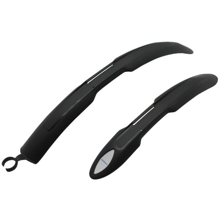Garde Boue VTT AV+AR 26" Polisport Colorado Noir Pour V-Brake Largeur 60 mm (Paire)