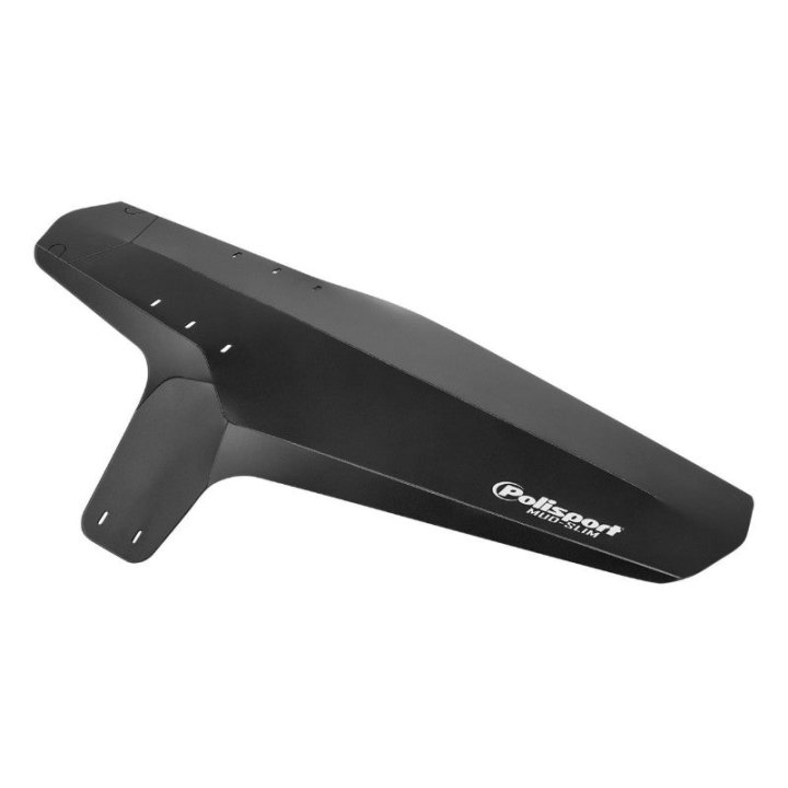 Garde Boue VTT AV-AR Polisport Mud-Slim Noir (Decoupable Pour Avant Ou Arrière)