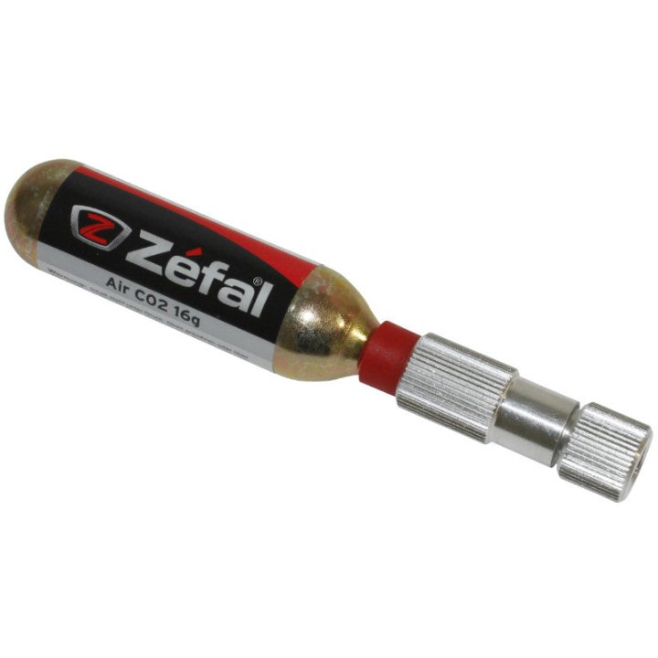 Gonfleur Zefal Ez Control (Debit Réglable) Avec Cartouche CO2 Filete 16G (Vp-Vs)