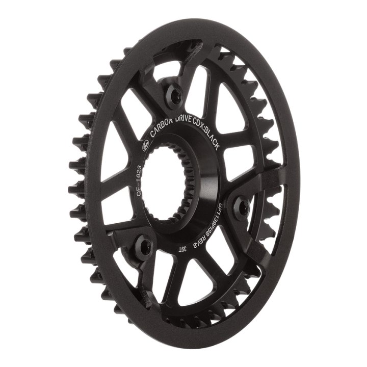 Gates CDX Fin Line pignon 39 dents Pinion noir