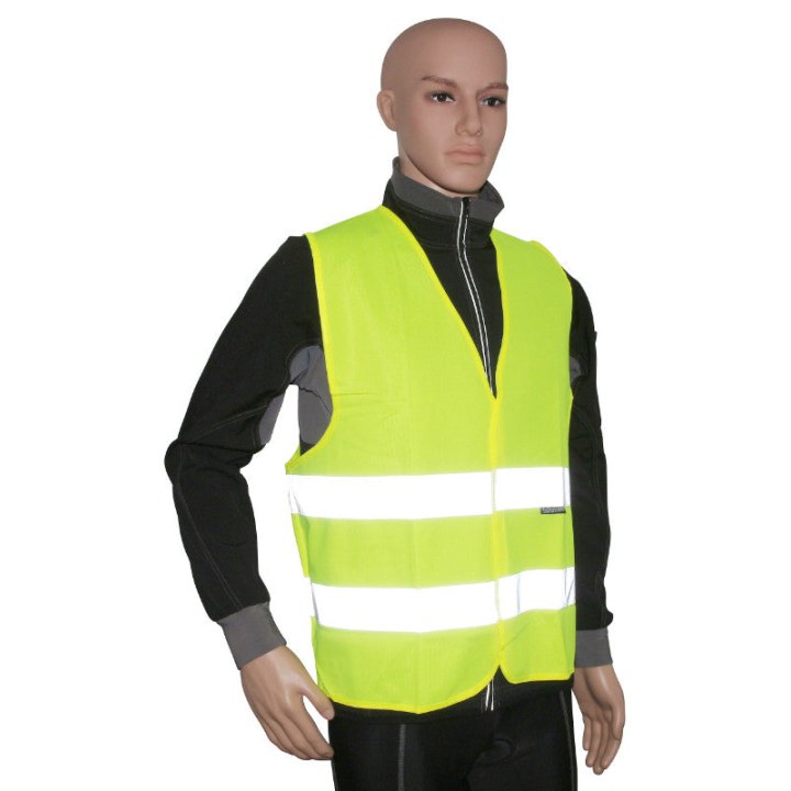 Gilet De Sécurité P2R Adulte Jaune Reflechissant