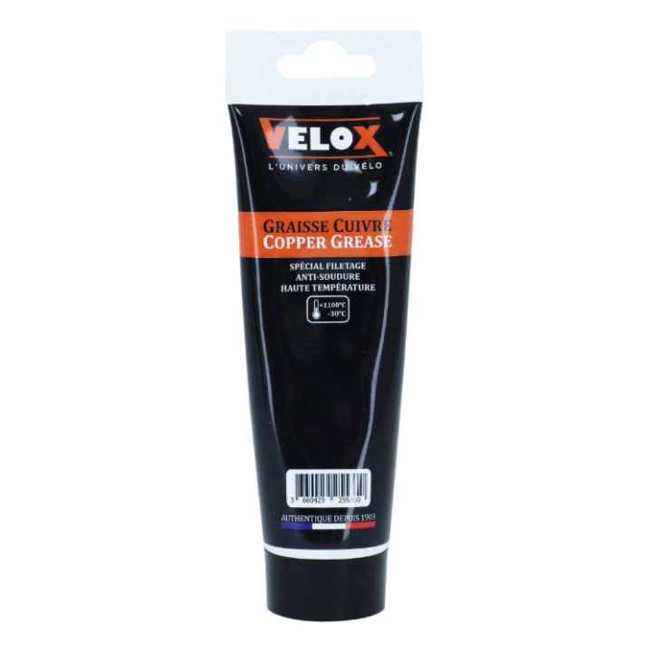 Graisse Vélo Velox Cuivre Anti-Grippant (Tube 100Ml)