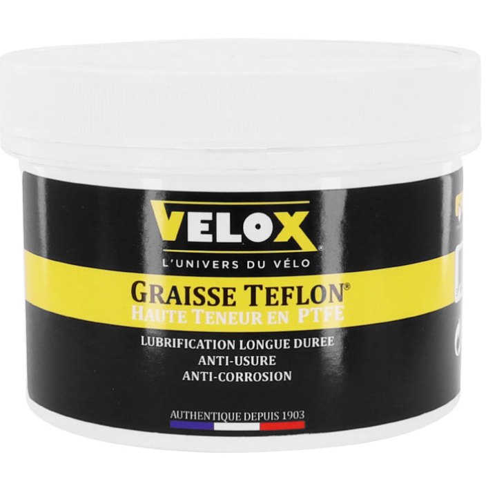 Graisse Vélo Velox Teflon - Ptfe Longue Duree (Pot 350 Ml)