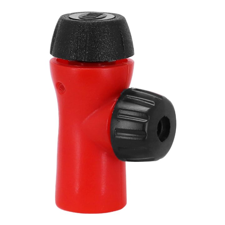 Gonfleur Roto A Debit Réglable Vp-Vs Rouge-Noir (Livre Sans Cartouche CO2)
