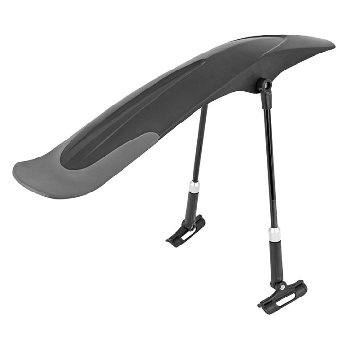 Garde Boue VTT AR 26"-29" Fixation Reglables Sur Base Par Sangles Velcro Ajustables 27,5-31,5 cm Noir (Pour Pneu Jusqu'A 2.60)