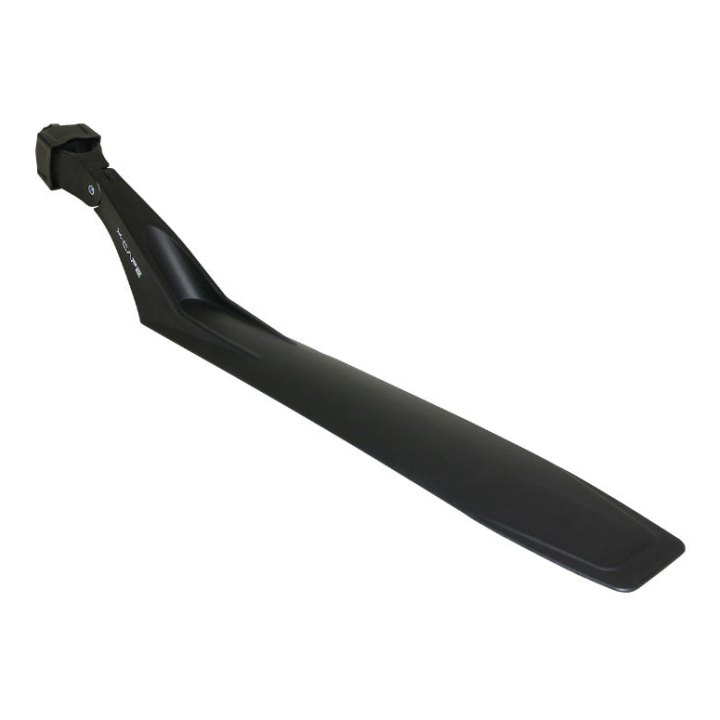 Garde Boue VTT AR 27.5"-29" Polisport X-Cape Noir (Sur Tige De Selle) Diam Fixation De 24 A 32 mm - Largeur 80 mm (Vendu A L Unite)