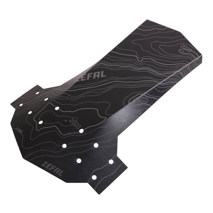 Garde Boue VTT AV 26"-27.5"-29"-27.5+ Zefal Deflector Lite Preforme Noir Fixation Rislan