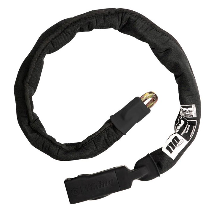 Antivol Vélo Chaîne A Clé Seatylock Viking Gold Maillons 10 mm 110 cm (Vendu A L'Unite) Homologué Sold Secure Gold - Homologué Fub 2 Etoiles