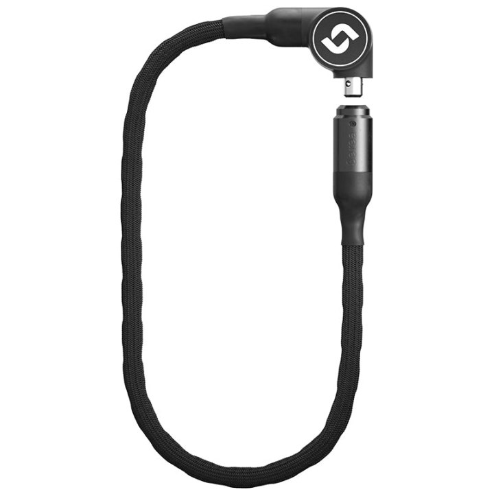 Antivol Vélo Chaîne Deverouillage Par Smartphone Serea Swift Diam 8 mm Longueur 125 cm Noir (Technologie Nfc Fonctionne Sans Batterie) -Niveau Sécurité 9-15-