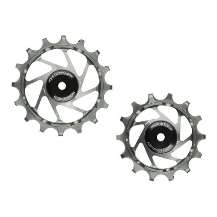 Hope 16 14T Jockey Wheels Pair Smoke