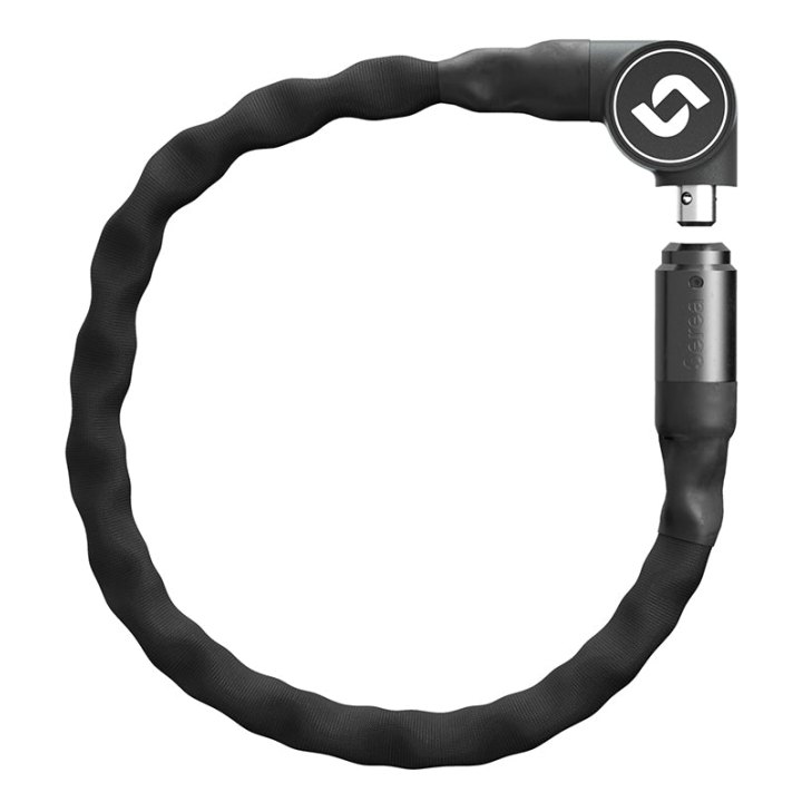 Antivol Vélo Chaîne Deverrouillage Par Smartphone Serea Bold Diam 8 mm Longueur 125 cm Noir (Technologie Nfc Fonctionne Sans Batterie) -Niveau Sécurité 13-15-