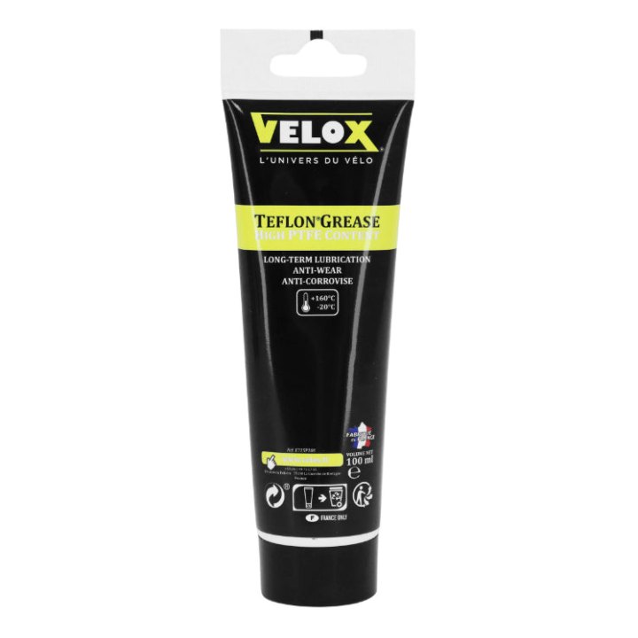 Graisse Vélo Velox Teflon - Ptfe Longue Duree (Tube 100Ml)