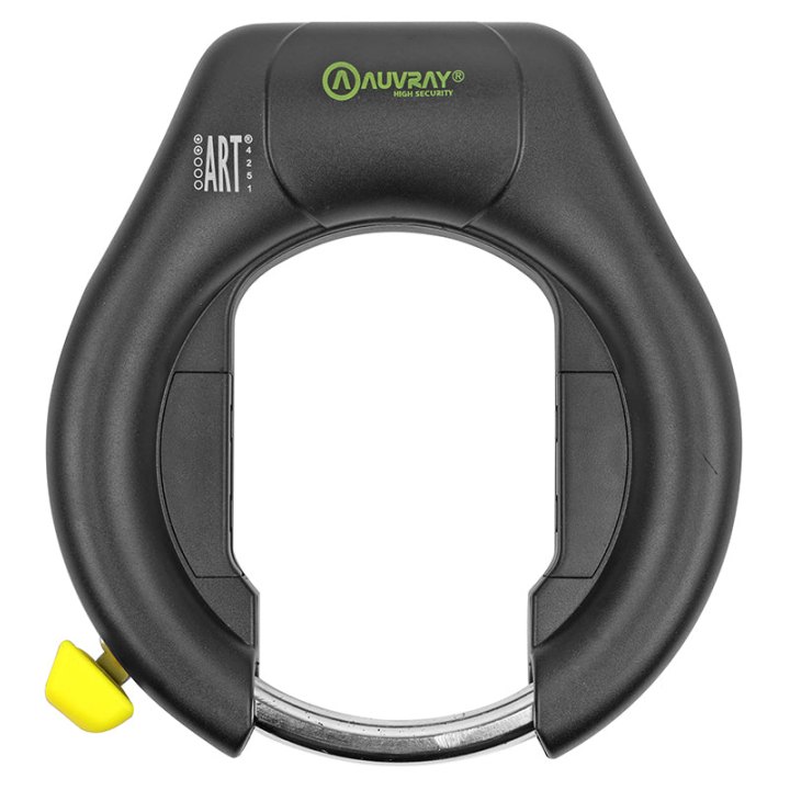 Antivol Vélo Fer A Cheval Auvray Evolock Noir (Compatible Avec Plug Ref 165378) Niveau Sécurité 6-10