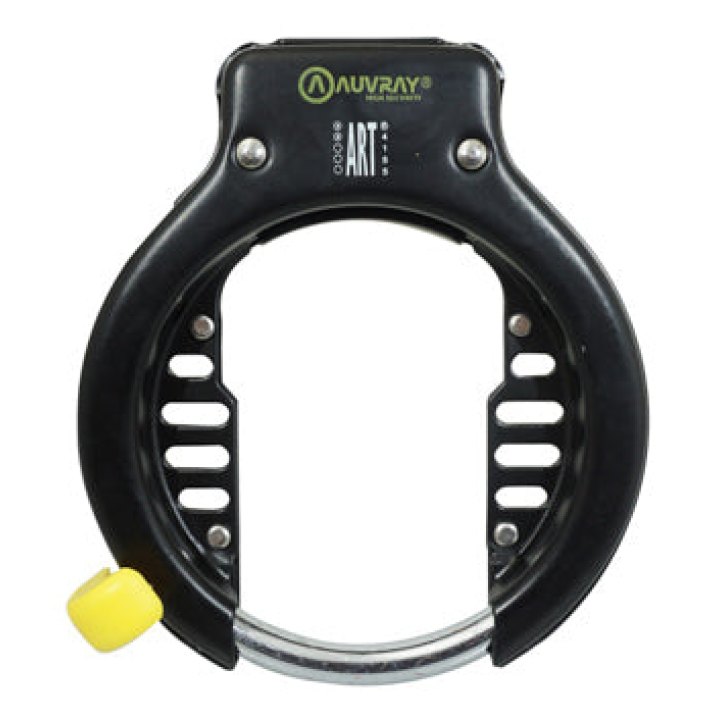 Antivol Vélo Fer A Cheval Auvray Megalock Noir (Compatible Avec Plug Ref 168945) Niveau Sécurité 6-10