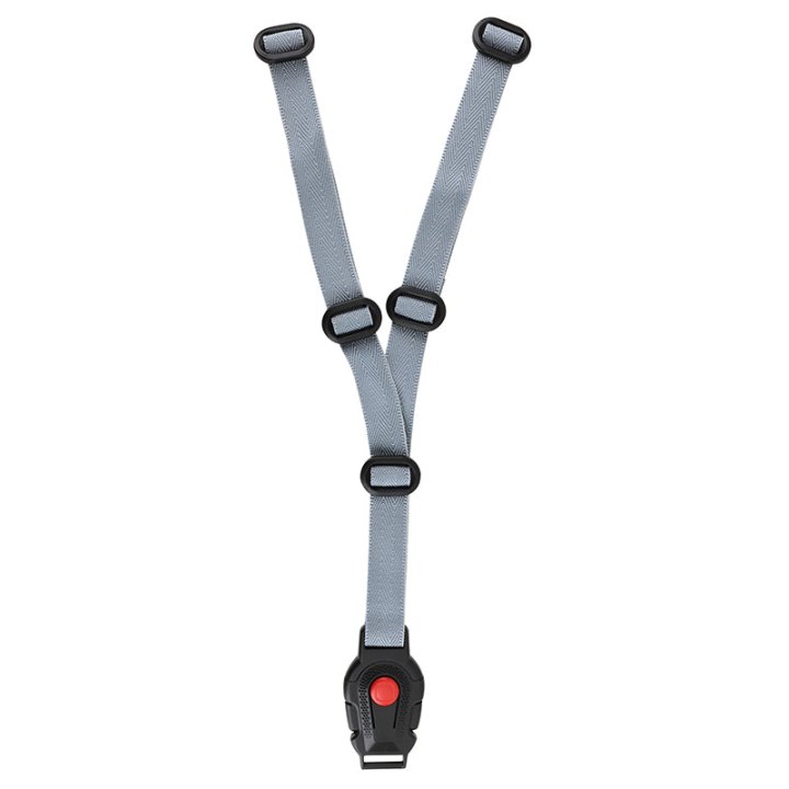 Harnais-Ceinture 3 Points Polisport Pour Porte Bebe-Siege Enfant Joy Gris Pour Reference 149861, 168810, 186446, 160946, 149860, 168847, 160948