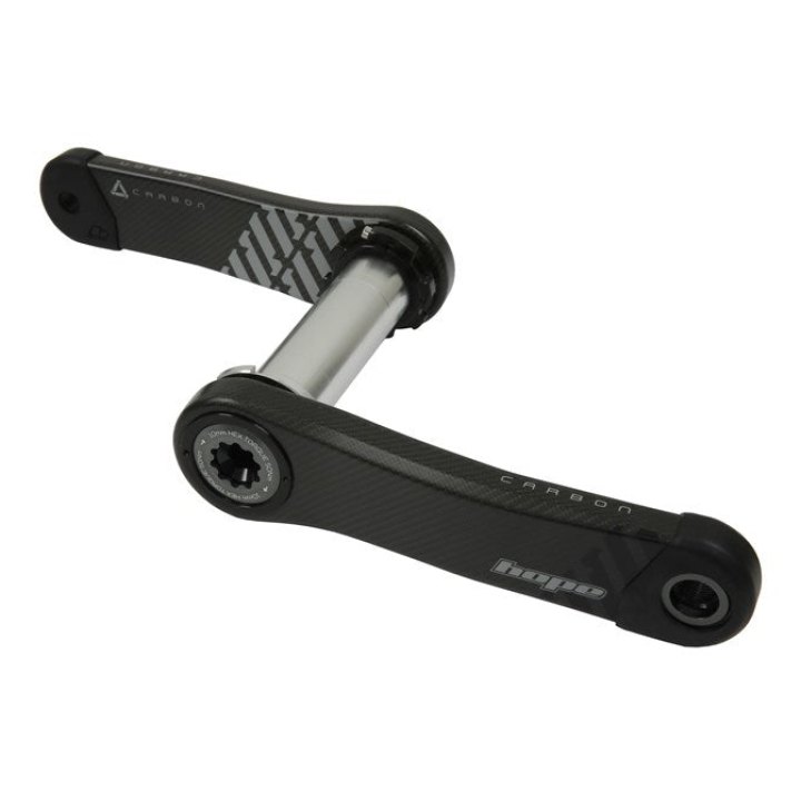 Hope Carbon Crankset 73mm Wide Smoke