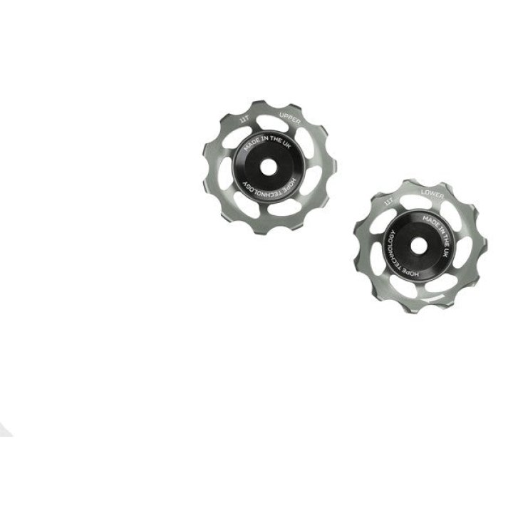 Hope 11 Tooth Jockey Wheels Pair Smoke