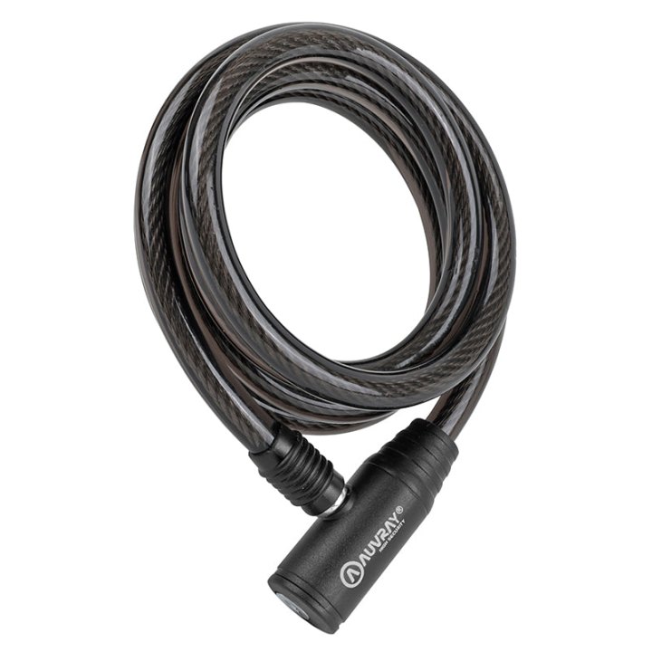 Antivol Vélo Spiral A Clé Auvray Spécial Loueur Diam 10 mm L 1.50 M (En Sachet Individuel Sans Support)