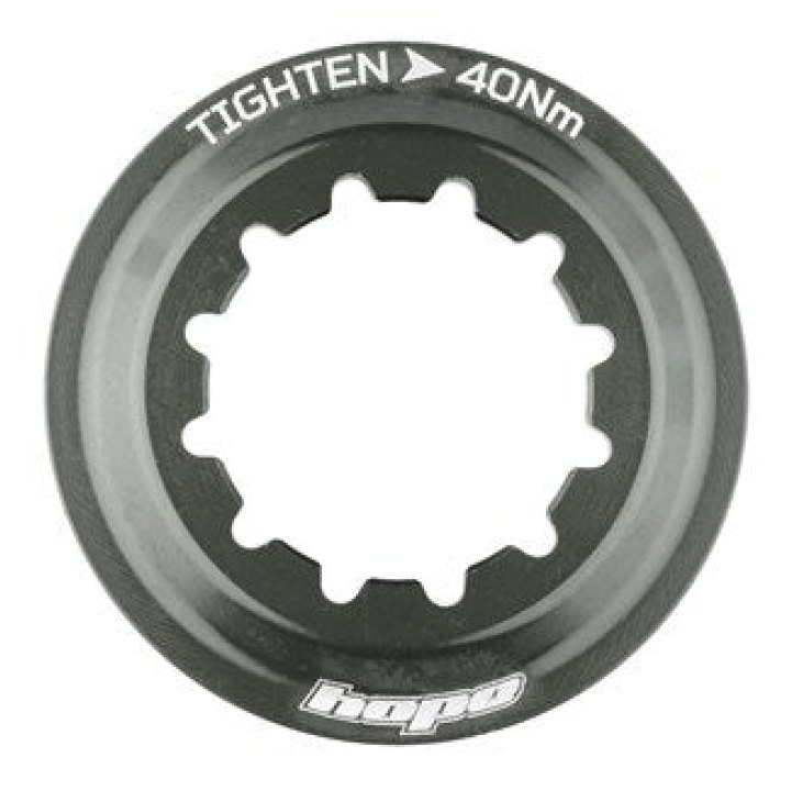 Hope Centre Lock Disc Lockring Smoke