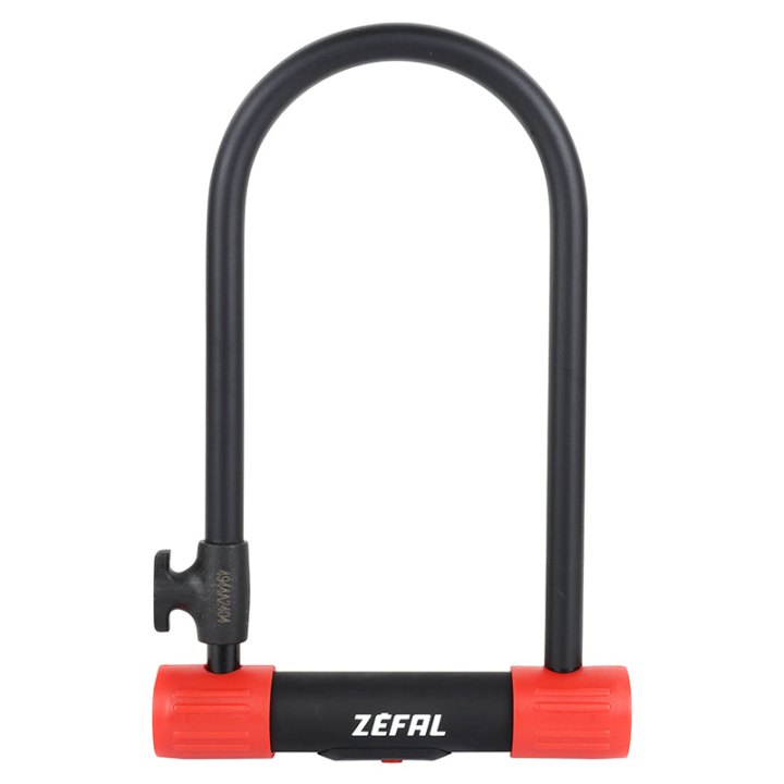 Antivol Vélo U Zefal K-Traz U13 A Clé 115 X 230 mm D 13 mm Avec Support Clip - Reproduction Des Clés Possibles - Sold Secure Niveau Silver - Homologué Fub 1 Etoile