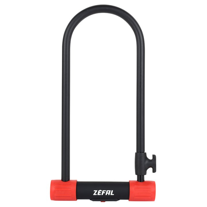 Antivol Vélo U Zefal K-Traz U13L A Clé 115 X 292 mm D 13 mm Avec Support Clip - Reproduction Des Clés Possibles - Sold Secure Niveau Silver - Homologué Fub 1 Etoile