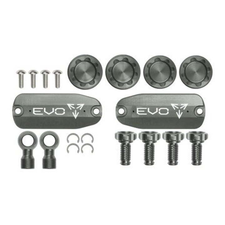 Hope Evo TR4 Custom Kit Pair Smoke