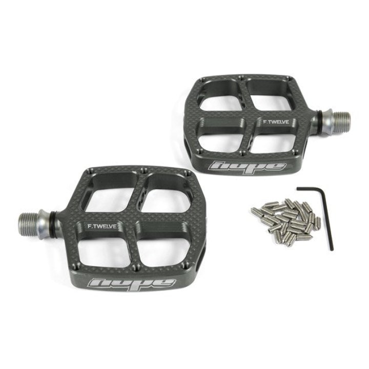 Hope Kids F12 Pedals Pair Smoke