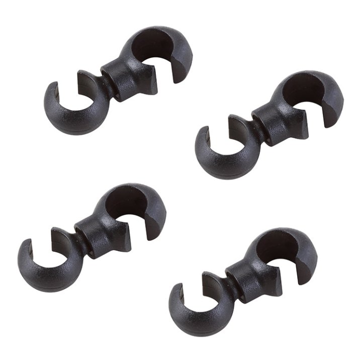 Attache Gaine Frein-Dérailleur Elvedes Diam 4,3 mm Noir (Vendu Par 4)