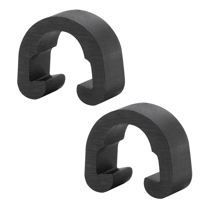 Attache Gaine Frein-Dérailleur Elvedes Fixation Sur Cadre Noir 5 mm (Vendu Par 2)