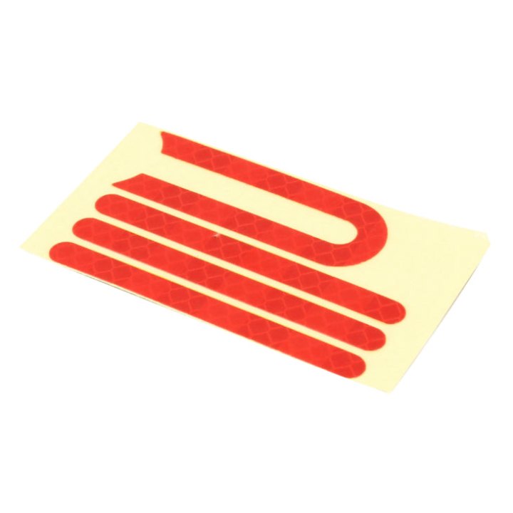Autocollant Reflechissants Pour Trottinette Xiaomi M365, Pro Rouge