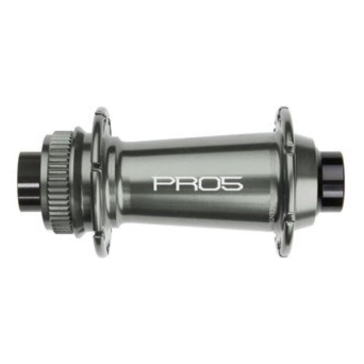 Hope Pro 5 Front Hooked Flange Centre Lock 28H 110 x12mm Smoke